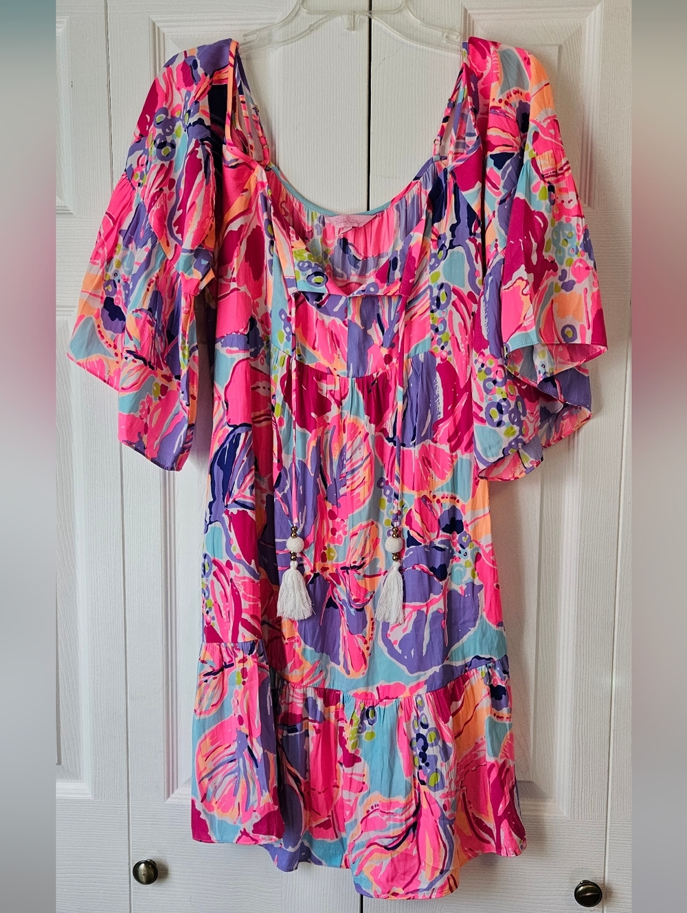 Lilly Pulitzer Alanna Off-Shoulder Dress